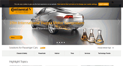 Desktop Screenshot of continental-automotive.com